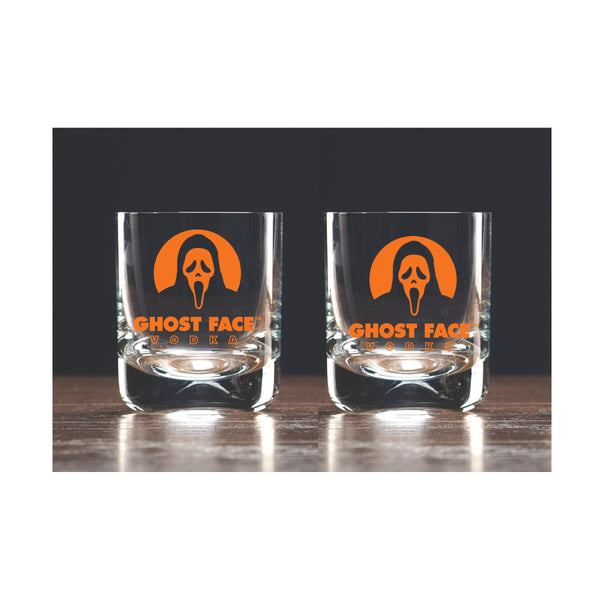 Ghost Face 10 oz. Rocks Glass